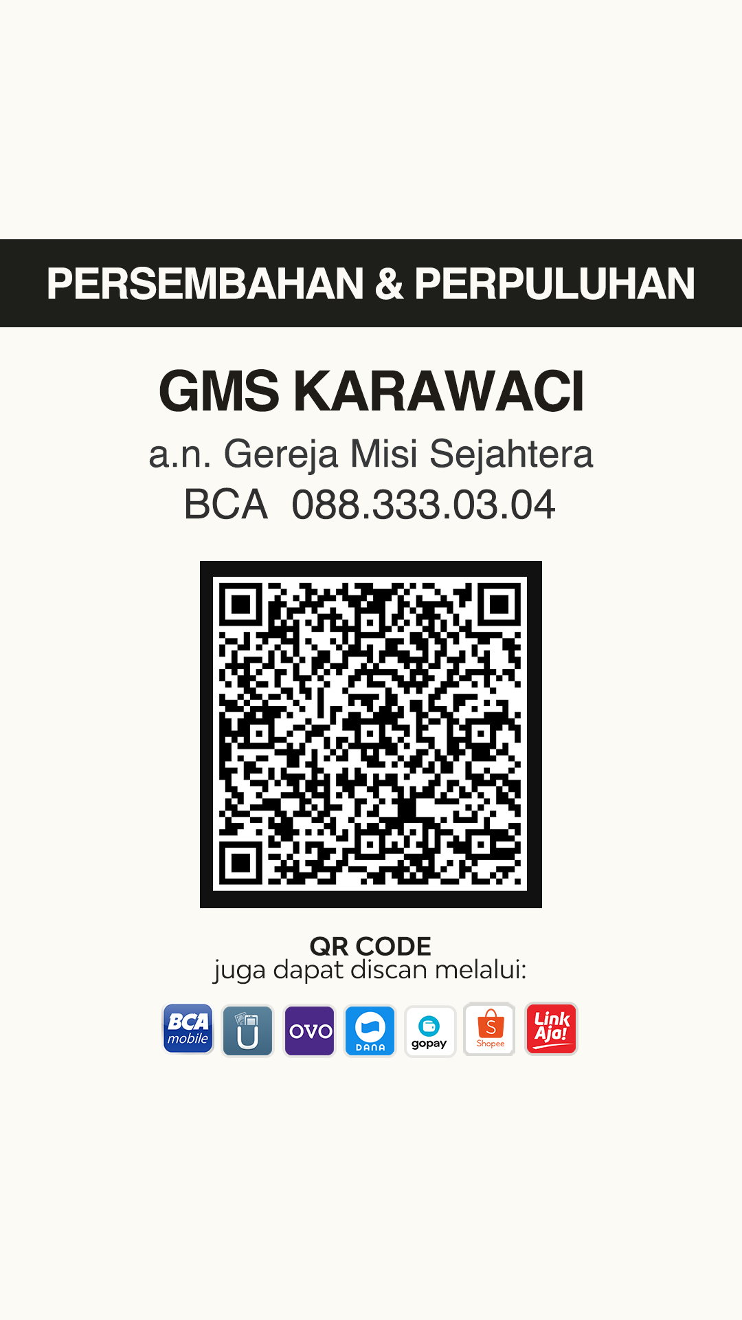 GIVING - KARAWACI
